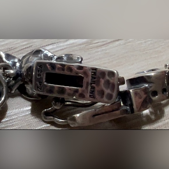 Or Paz Sterling Silver 2.40 Cttw Crystal Quartz & Rose Tennis Bracelet, 6.75” - Picture 4 of 5